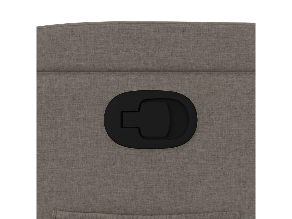 Relaxsessel Taupe Stoff