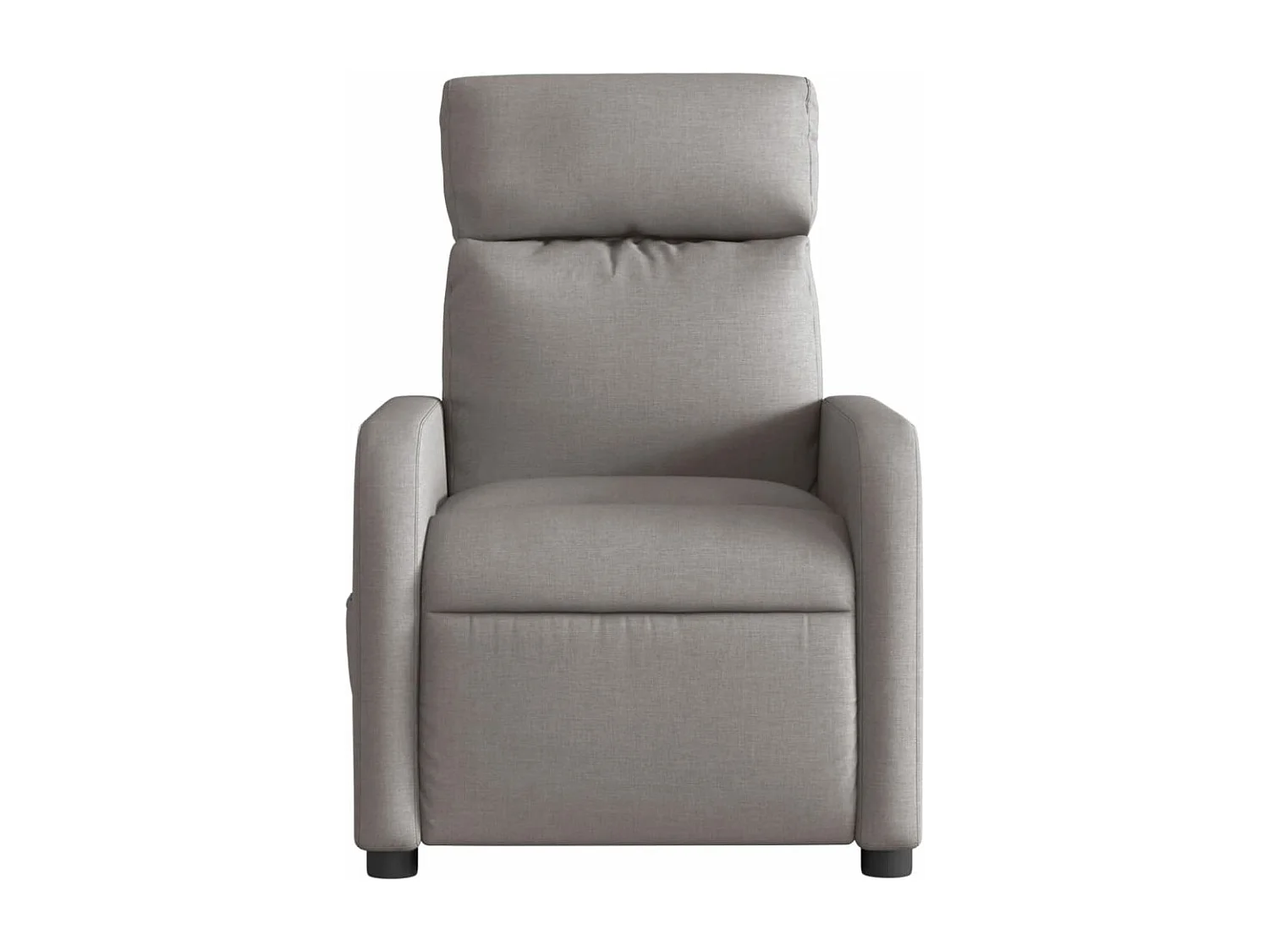 Fauteuil inclinable électrique Taupe Tissu