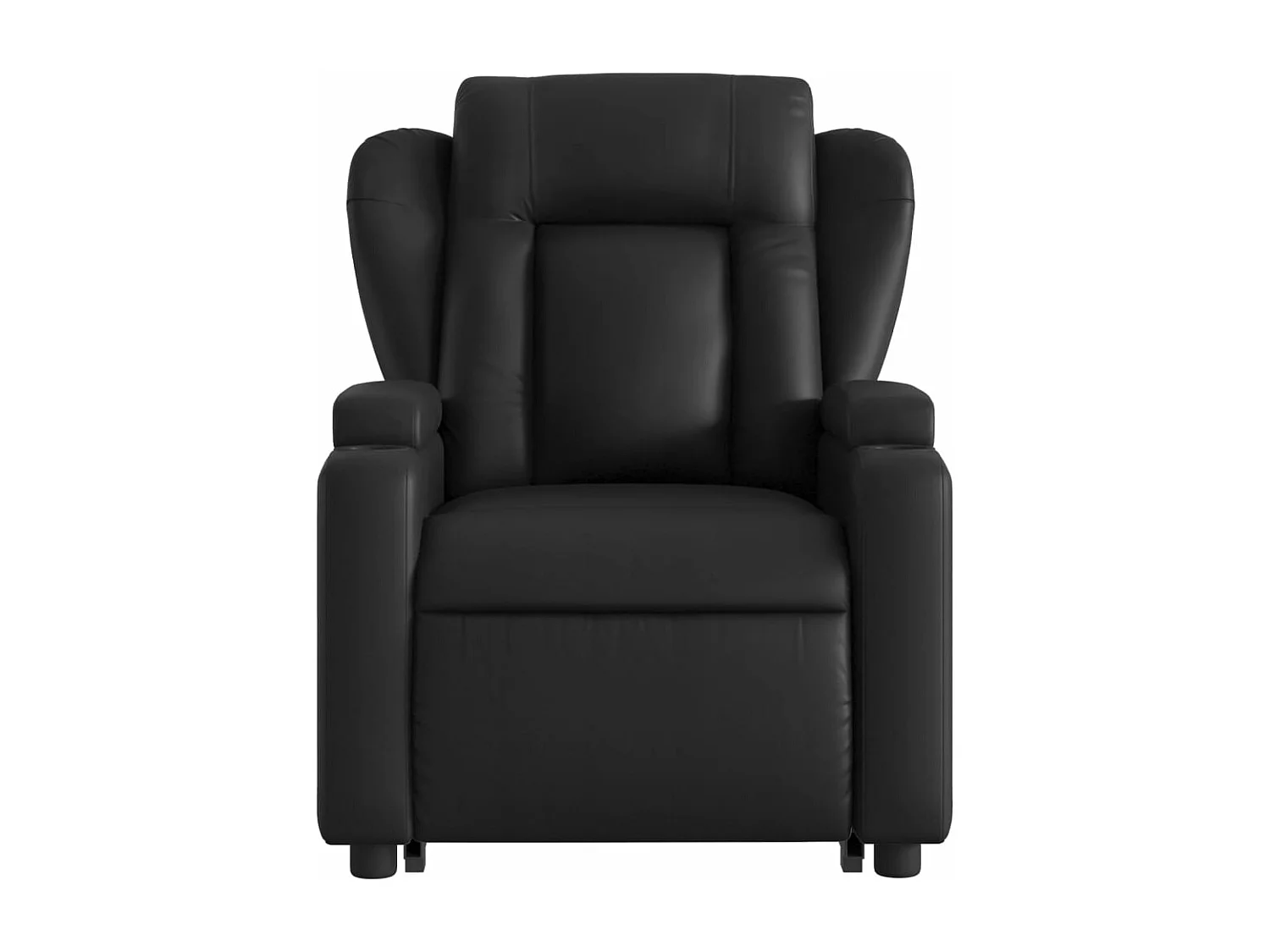 Fauteuil inclinable Noir Similicuir