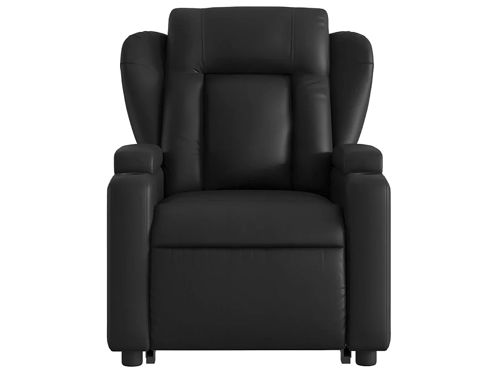 Fauteuil inclinable Noir Similicuir