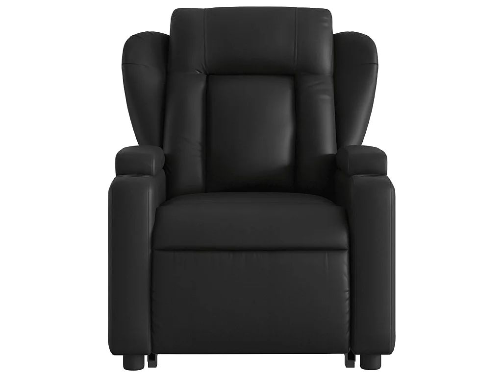 Fauteuil inclinable Noir Similicuir