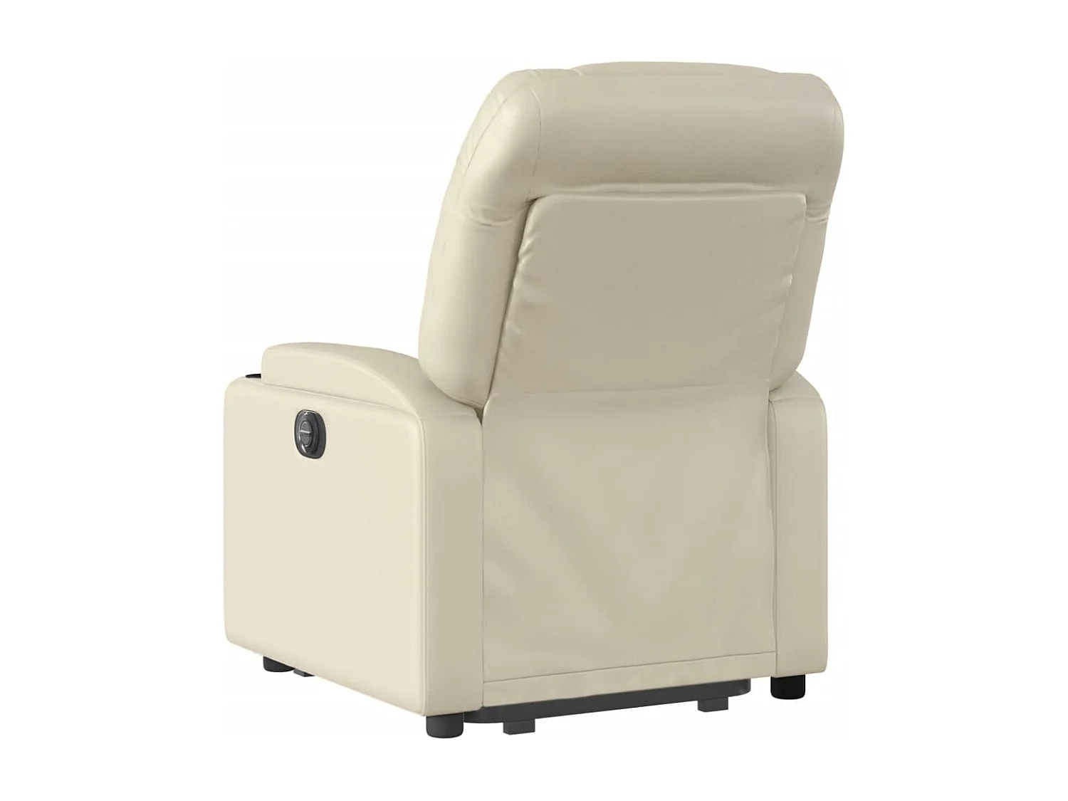 Relaxsessel mit Aufstehhilfe Creme Kunstleder