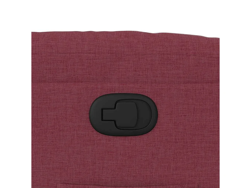 Fauteuil inclinable Rouge bordeaux Tissu