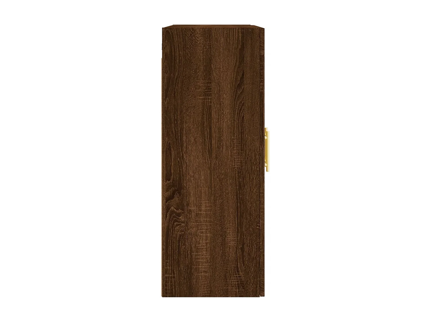 Armoires murales 2 pcs chêne marron bois d'ingénierie
