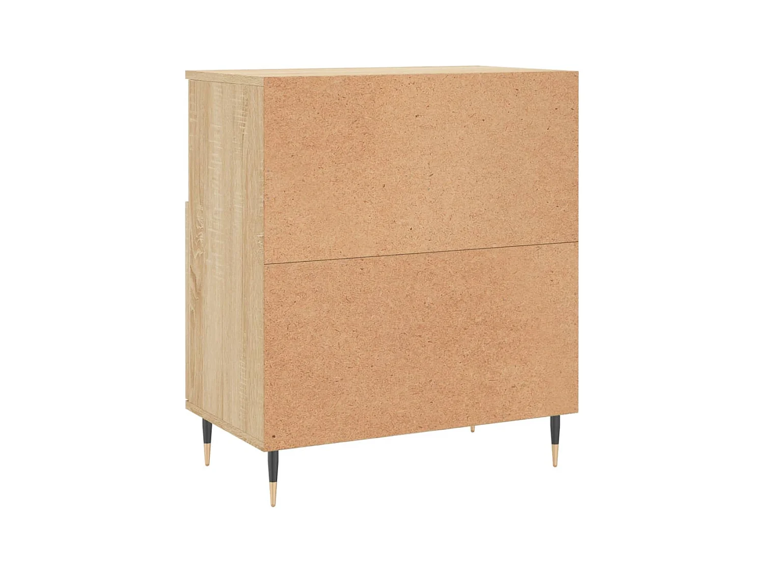 Dressoirs 3 st bewerkt hout sonoma eiken