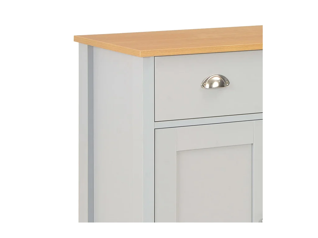 Buffet Gris 79x35x81 cm