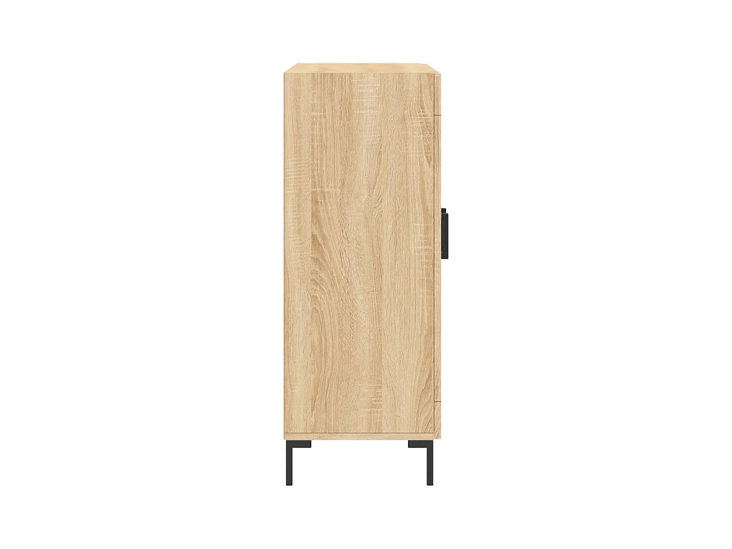 Buffet chêne sonoma 69,5x34x90 cm bois d'ingénierie