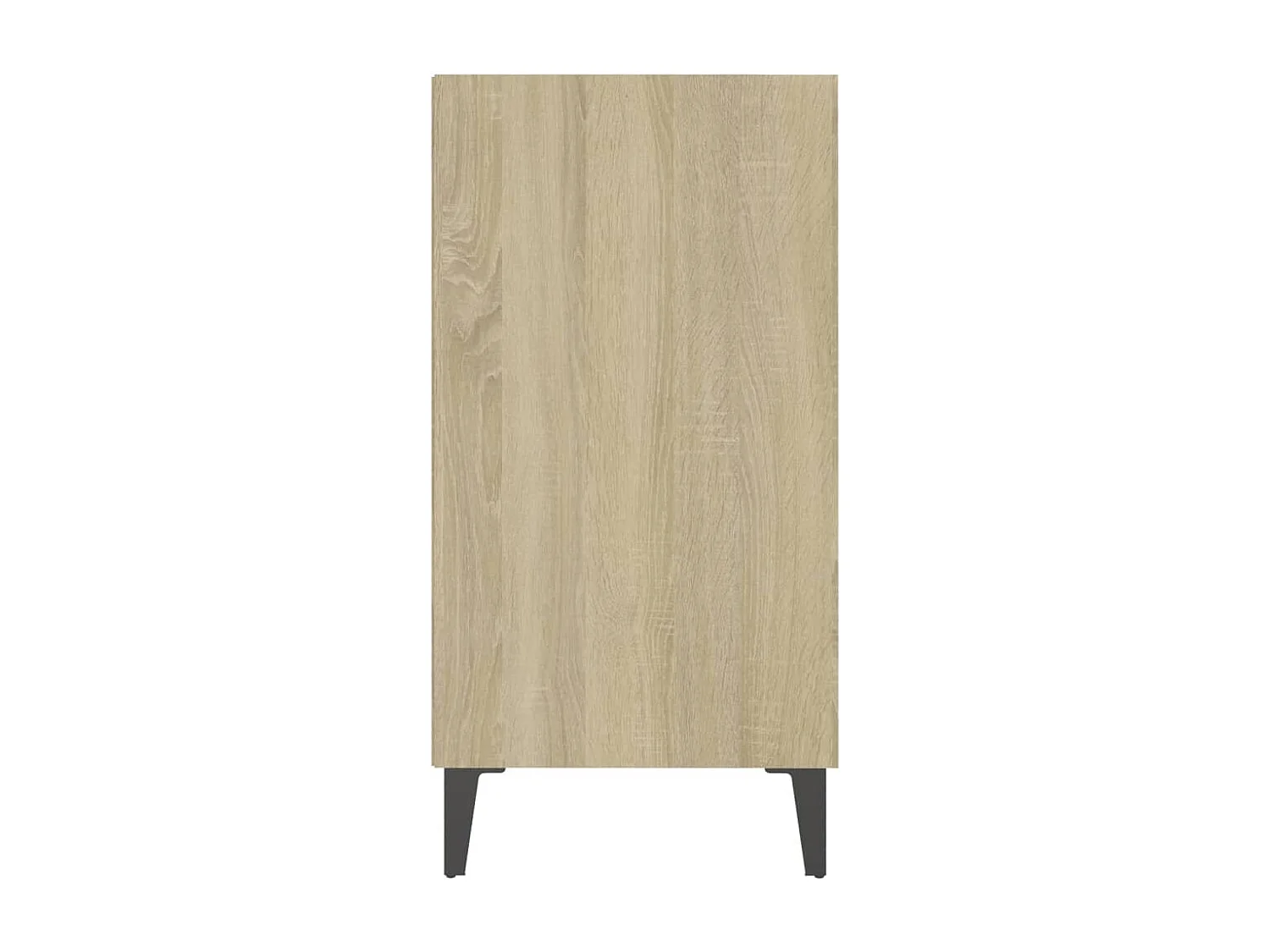 Aparador de madera contrachapada color roble Sonoma 57x35x70 cm
