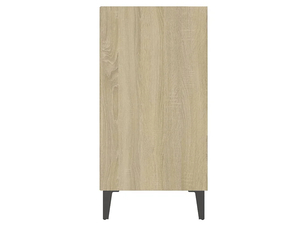 Credenza Rovere Sonoma 57x35x70 cm in Legno Multistrato