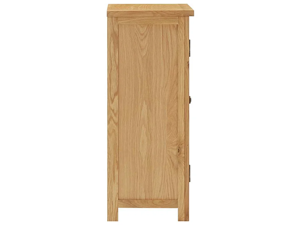Armoire 45x32x85 cm Bois de chêne massif