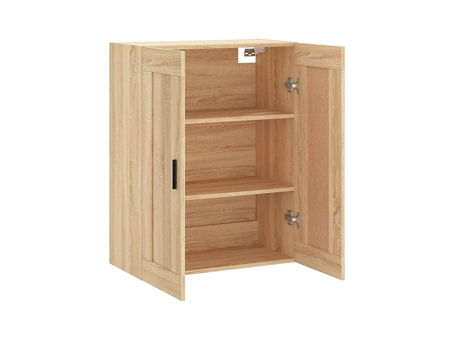 Armario de pared madera ingeniería roble Sonoma 69,5x34x90 cm