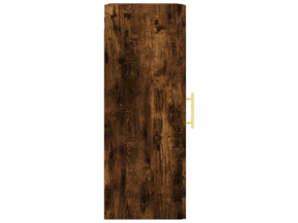 Armoire murale chêne fumé 34,5x34x90 cm