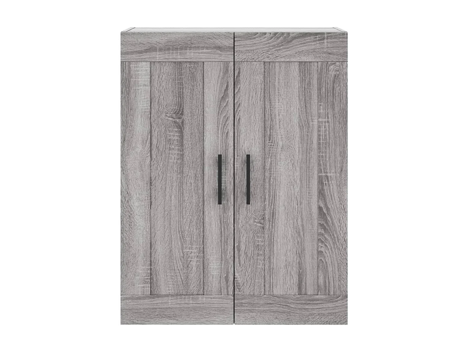 Armoire murale sonoma gris 69,5x34x90 cm bois d'ingénierie