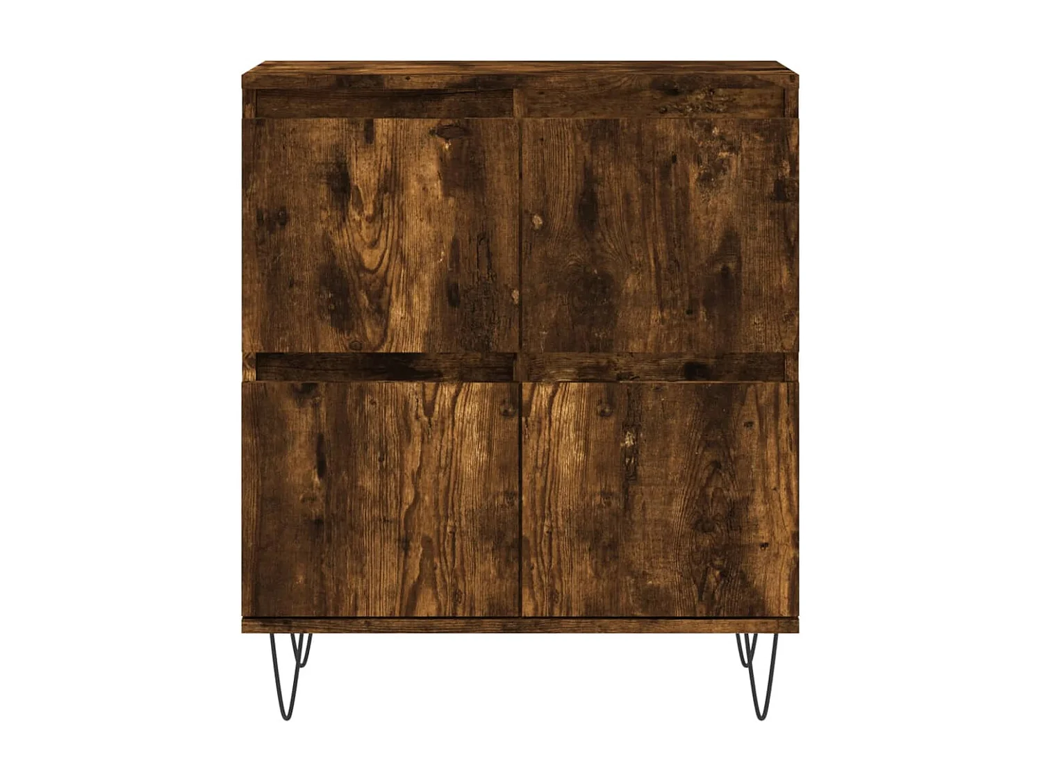 Buffets 3 pcs Chêne fumé Bois d'ingénierie