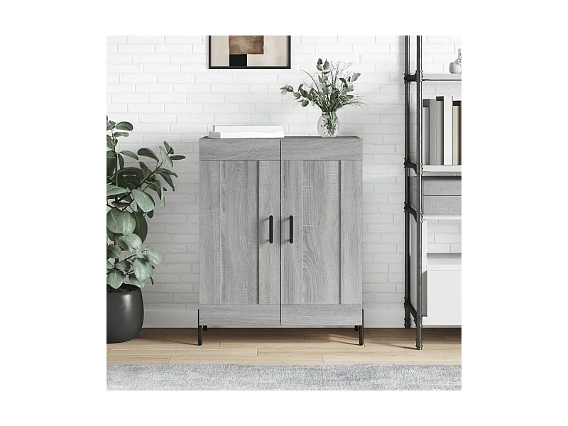 Sideboard Grau Sonoma 69,5x34x90 cm Holzwerkstoff