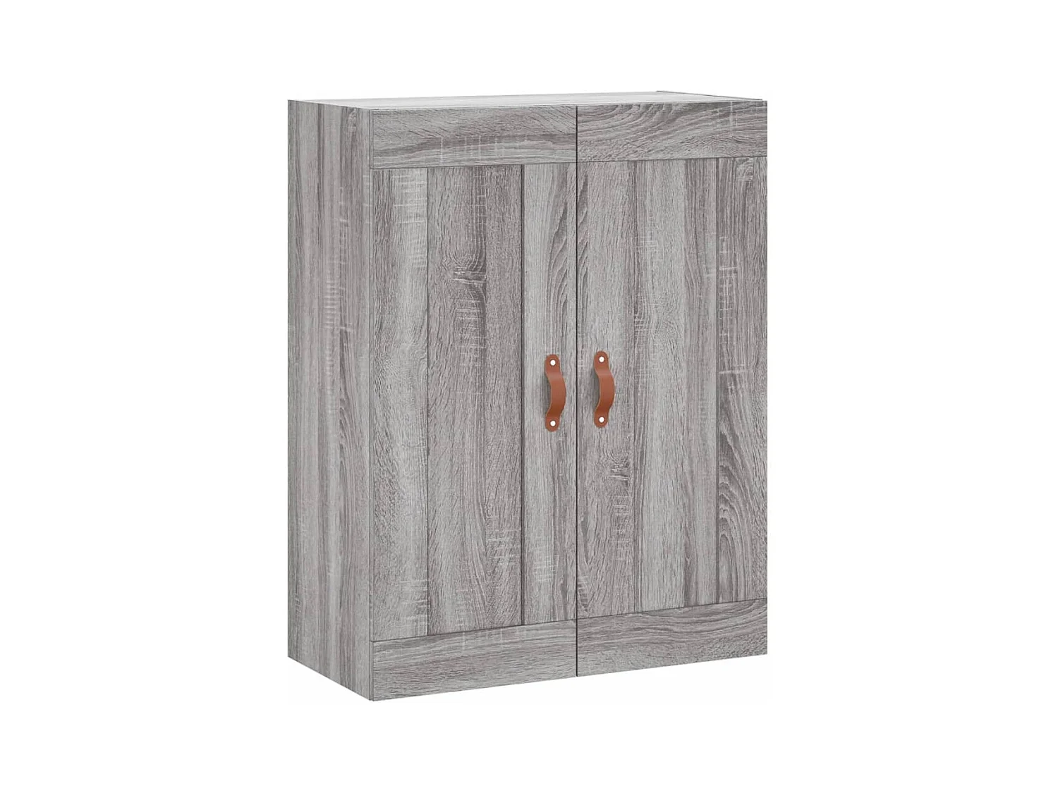 Armoire murale sonoma gris 69,5x34x90 cm bois d'ingénierie