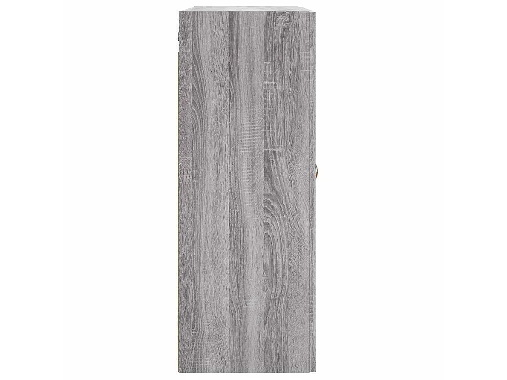 Mobile a Parete Grigio Sonoma 69,5x34x90 cm Legno Multistrato