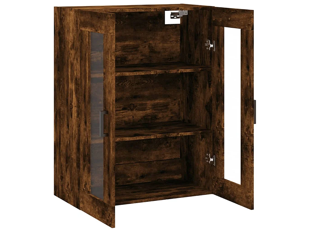 Wandschrank Räuchereiche 69,5x34x90 cm