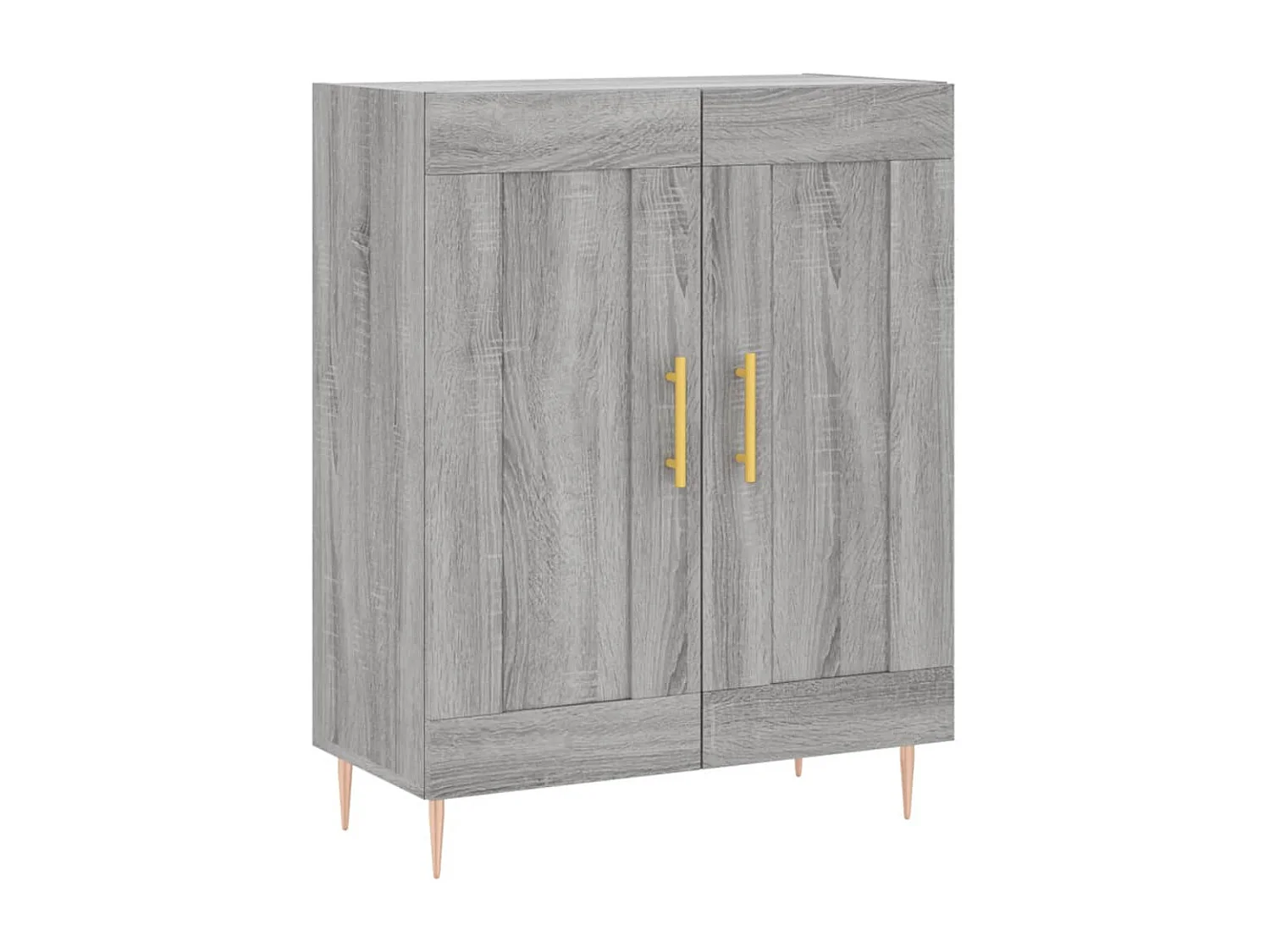 Buffet sonoma gris 69,5x34x90 cm bois d'ingénierie