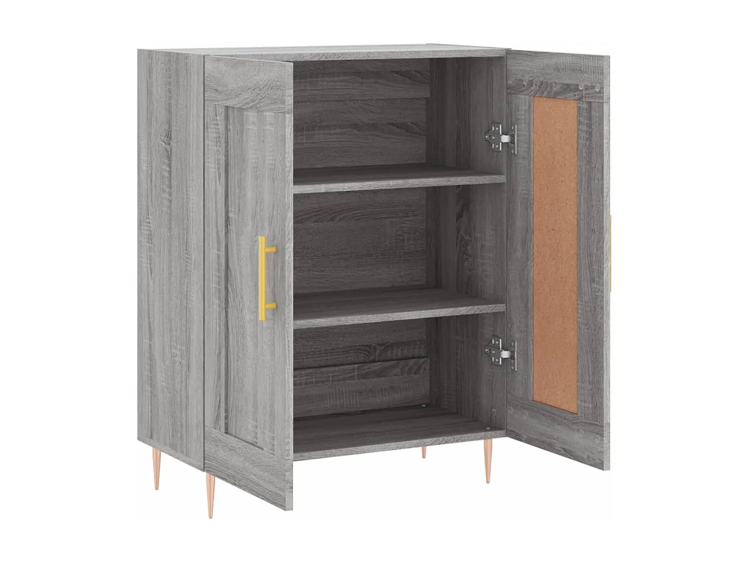Buffet sonoma gris 69,5x34x90 cm bois d'ingénierie