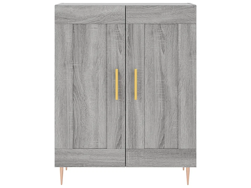Buffet sonoma gris 69,5x34x90 cm bois d'ingénierie