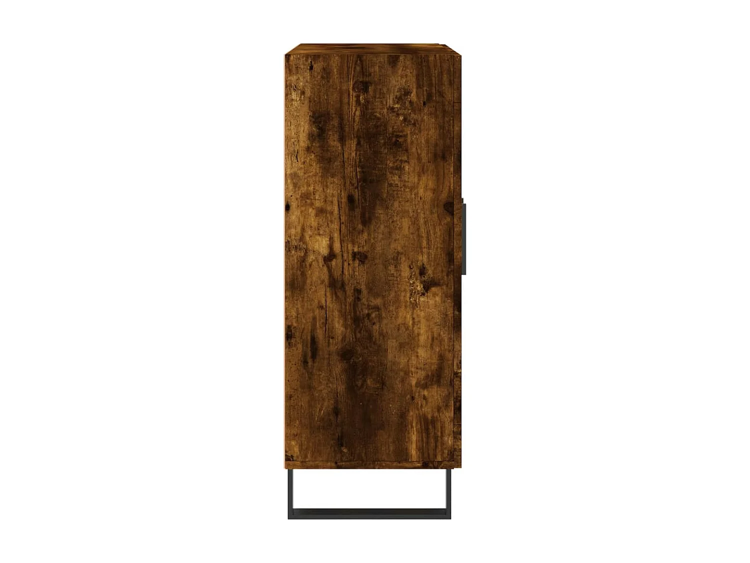 Aparador de madera de ingeniería roble ahumado 69,5x34x90 cm