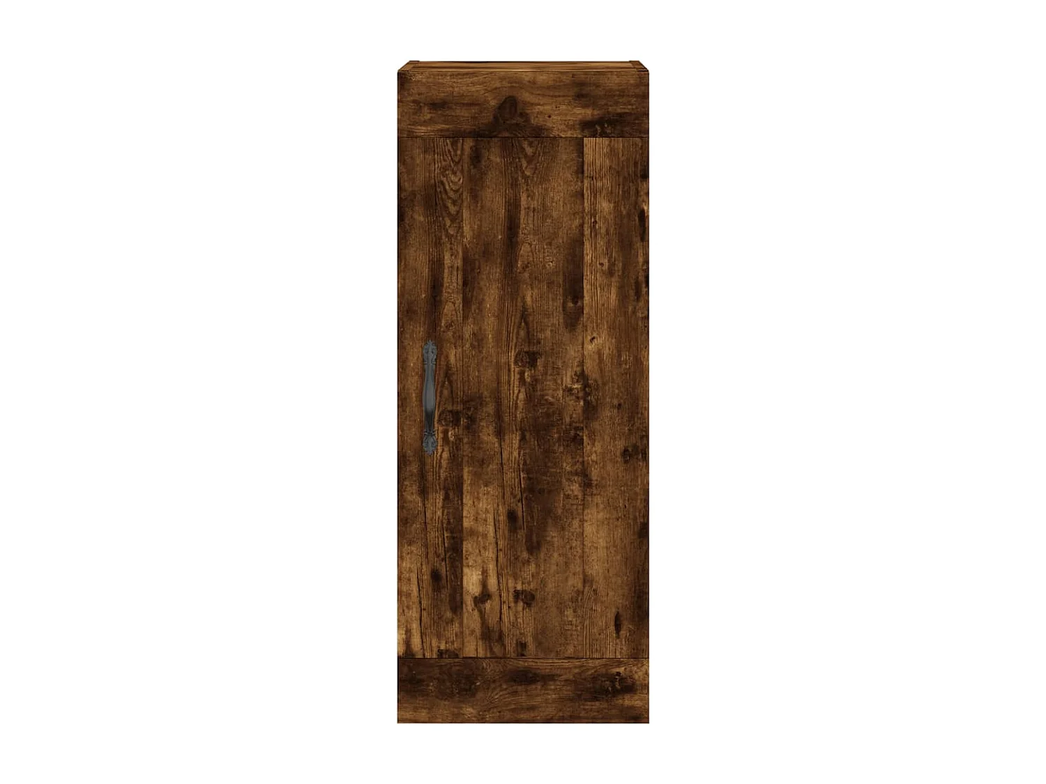 Armoire murale chêne fumé 34,5x34x90 cm bois d'ingénierie