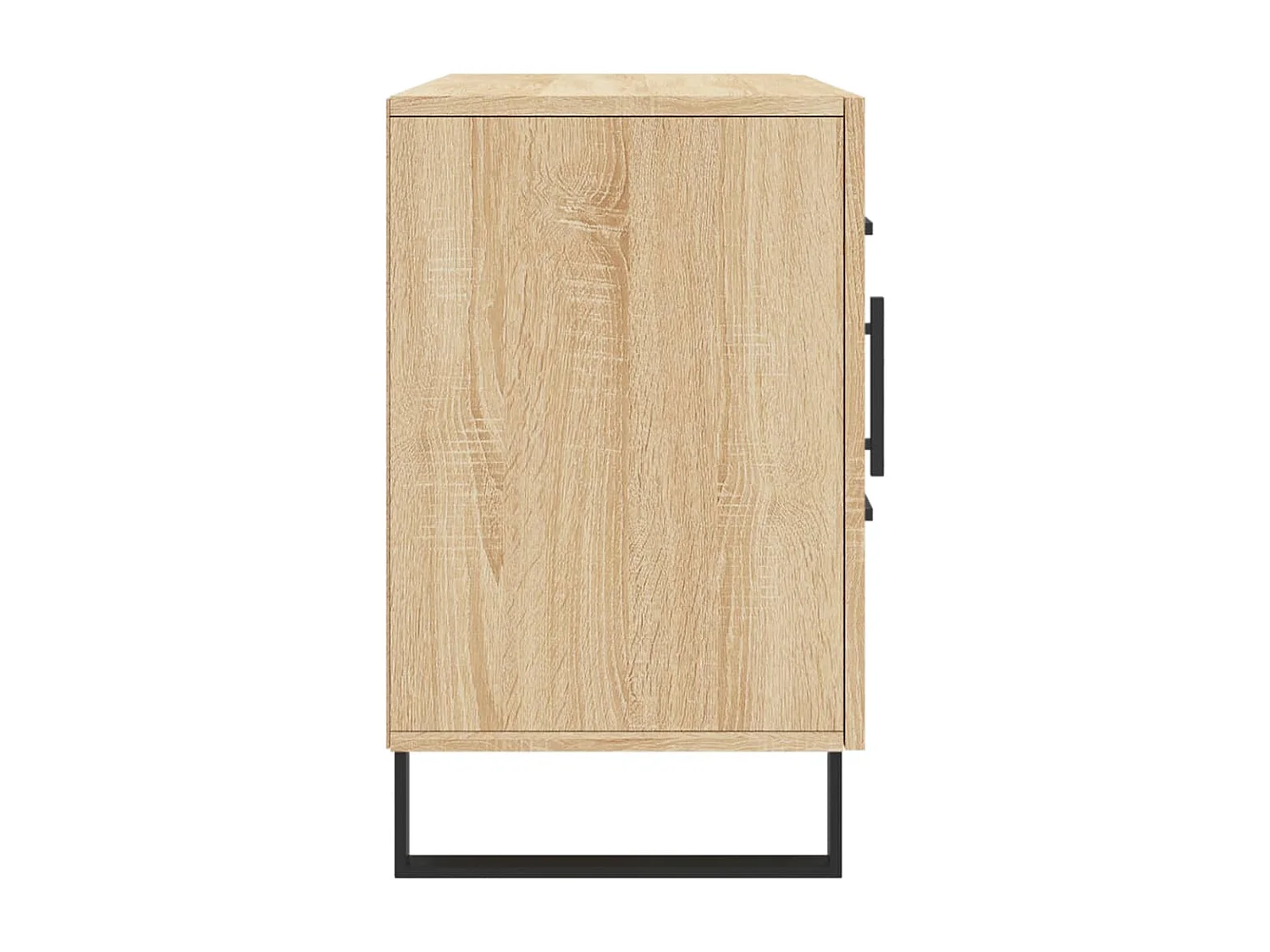 Credenza Rovere Sonoma 100x36x60 cm in Legno Multistrato