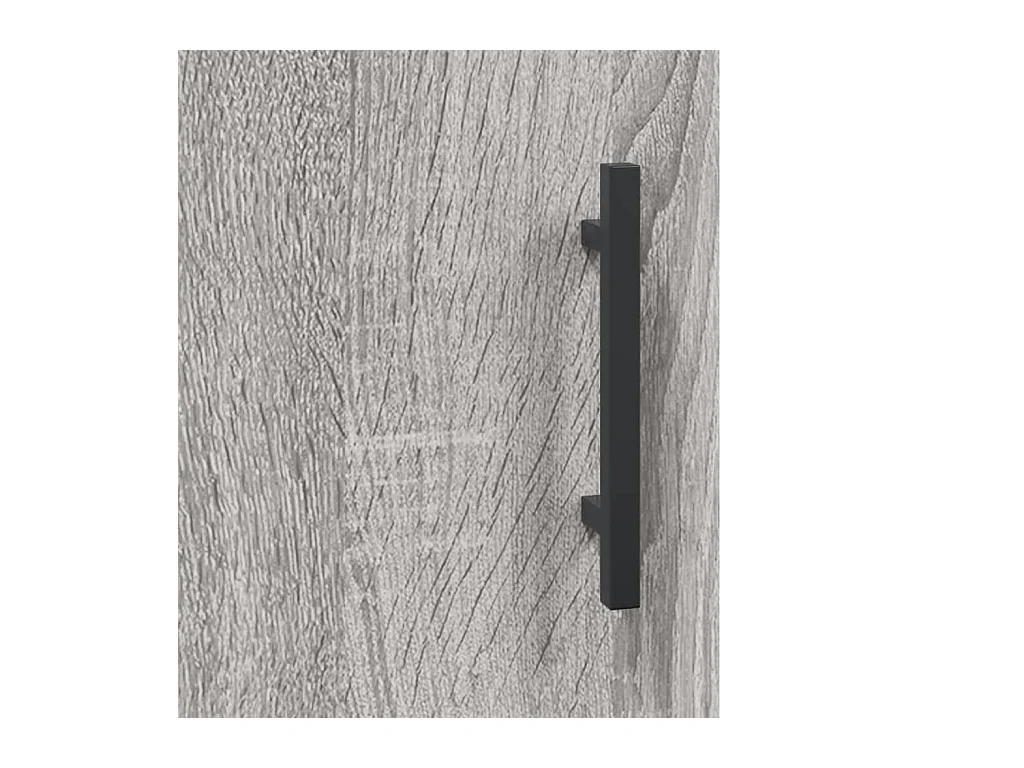 Wandschränke 2 Stk. Grau Sonoma 69,5x34x90 cm