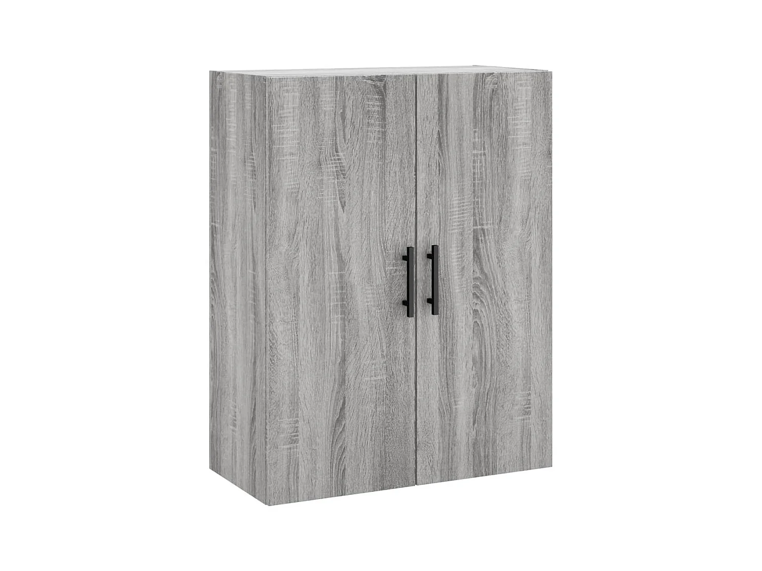 Wandschränke 2 Stk. Grau Sonoma 69,5x34x90 cm