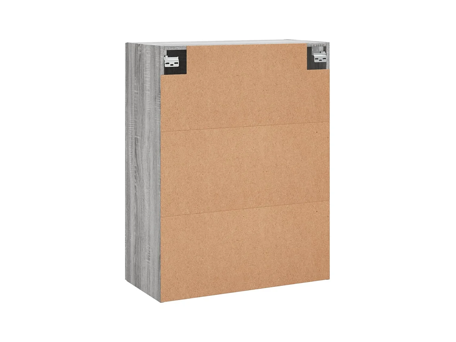 Wandschränke 2 Stk. Grau Sonoma 69,5x34x90 cm
