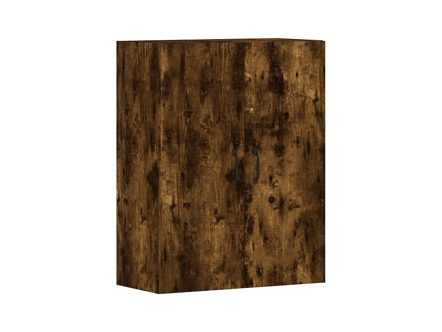 Wandschränke 2 Stk. Räuchereiche Holzwerkstoff