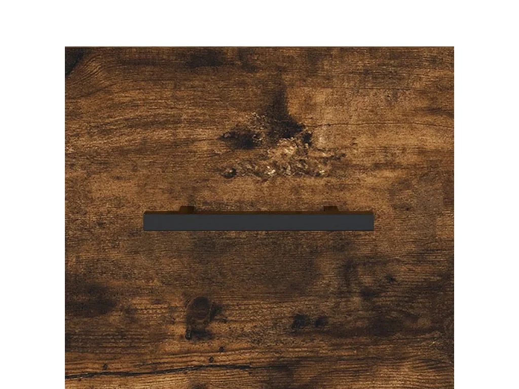 Credenza Rovere Fumo 100x36x60 cm in Legno Multistrato