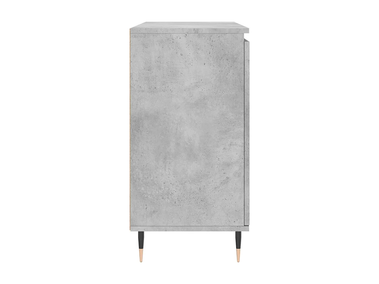 Sideboard Betongrau 101,5x35x70 cm Holzwerkstoff
