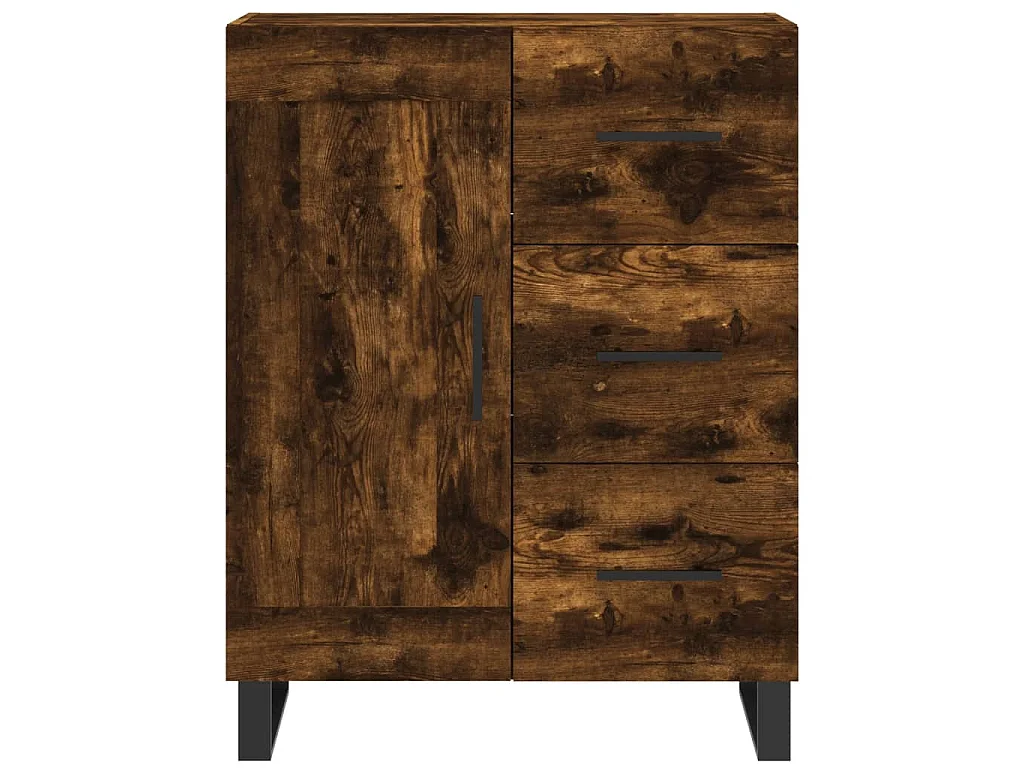 Sideboard Räuchereiche 69,5x34x90 cm Holzwerkstoff