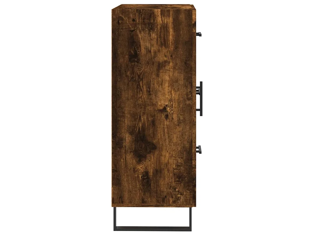 Sideboard Räuchereiche 69,5x34x90 cm Holzwerkstoff