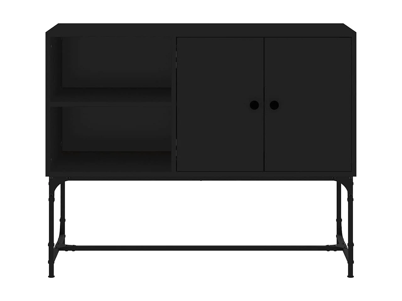 Aparador 100x40x79,5 cm derivados de madeira preto