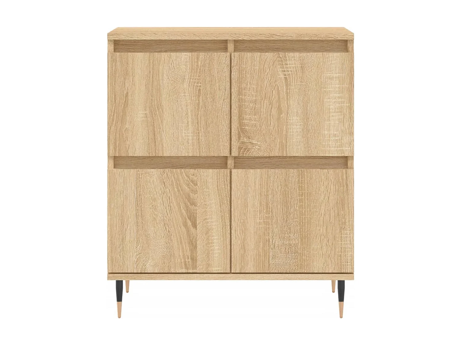 Credenze 3 pz Rovere Sonoma in Legno Multistrato