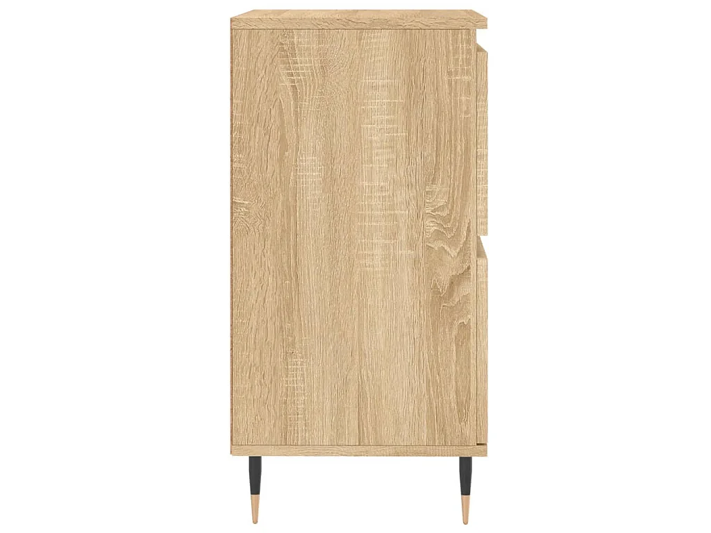 Buffets 3 pcs Chêne sonoma Bois d'ingénierie