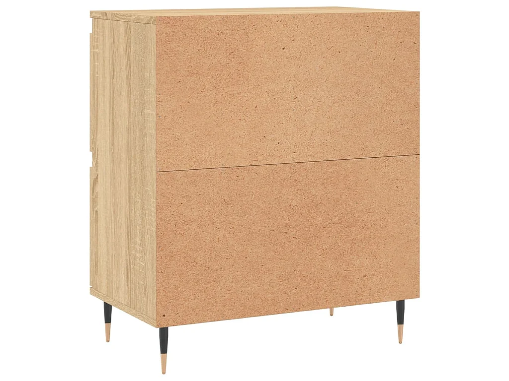 Buffets 3 pcs Chêne sonoma Bois d'ingénierie