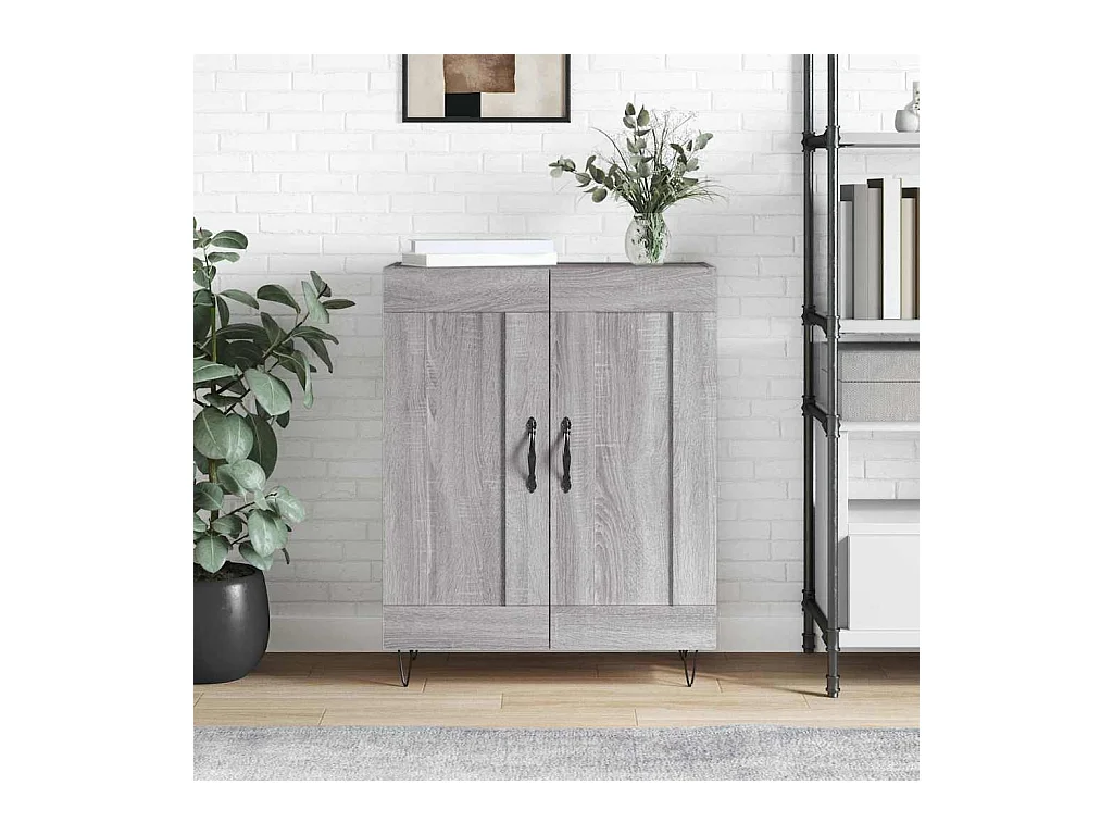 Buffet Gris Sonoma Gris Sonoma 69,5 x 34 x 90 cm