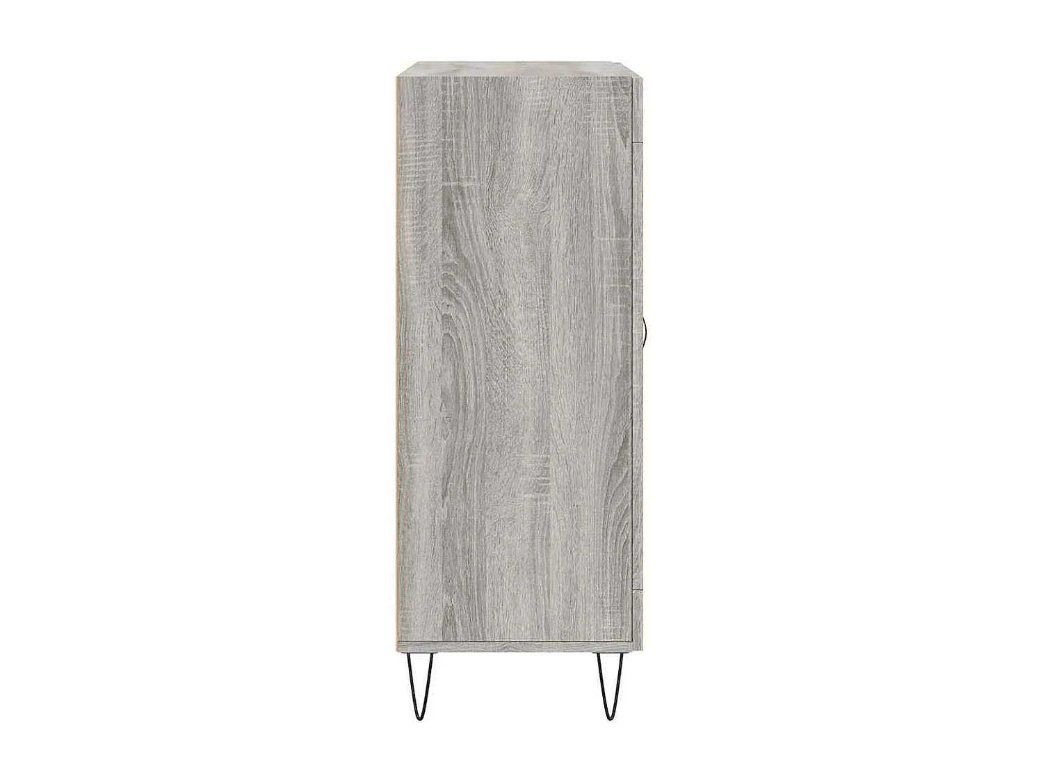 Credenza Grigio Sonoma 69,5x34x90 cm in Legno Multistrato