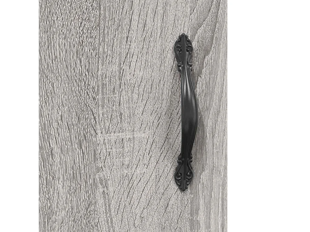 Credenza Grigio Sonoma 69,5x34x90 cm in Legno Multistrato