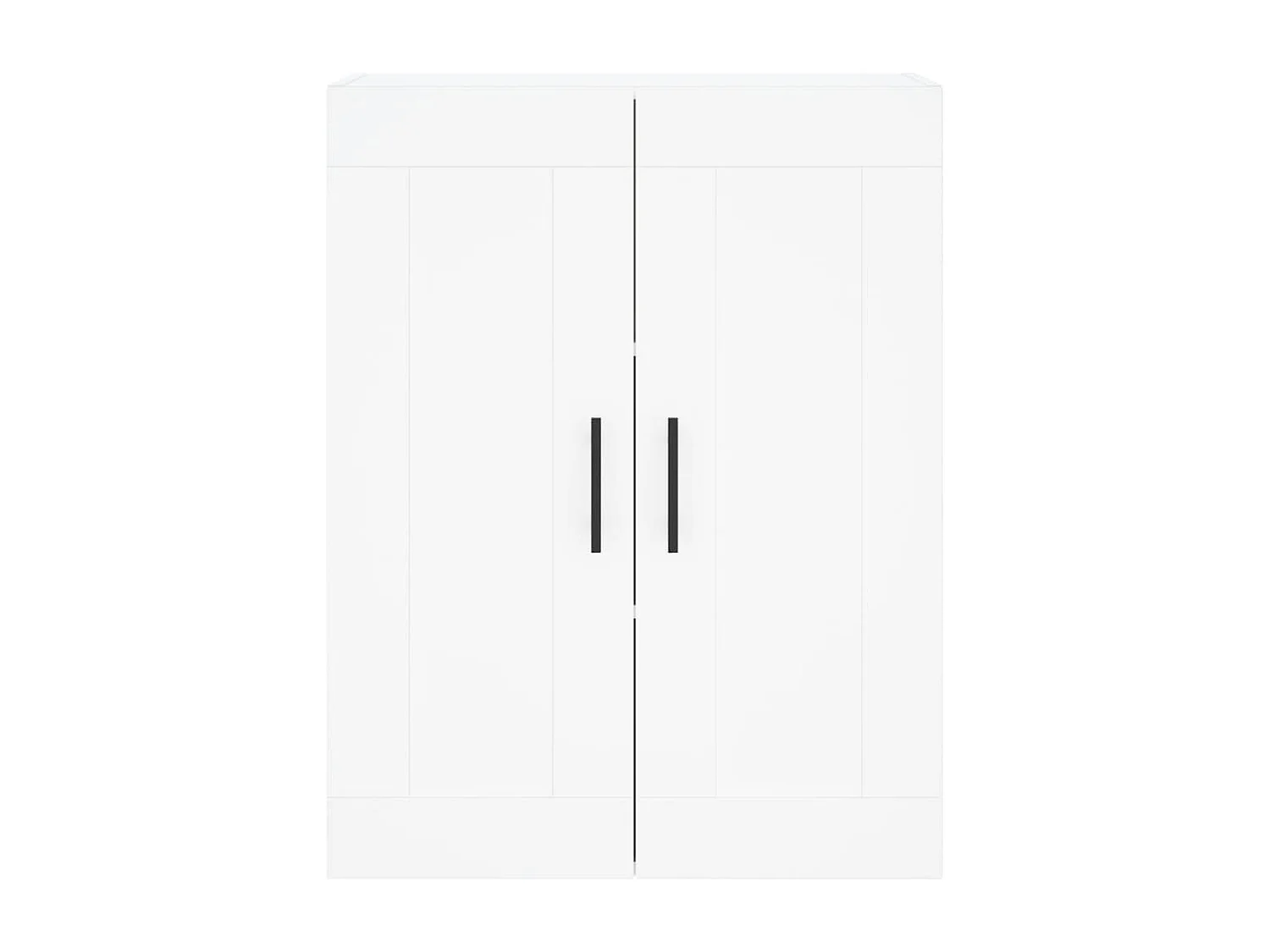 Wandschrank Weiß 69,5x34x90 cm Holzwerkstoff