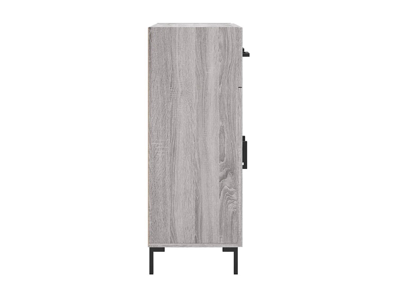 Sideboard Grau Sonoma 69,5x34x90 cm Holzwerkstoff