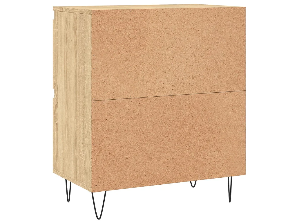 Buffets 3 pcs Chêne sonoma Bois d'ingénierie