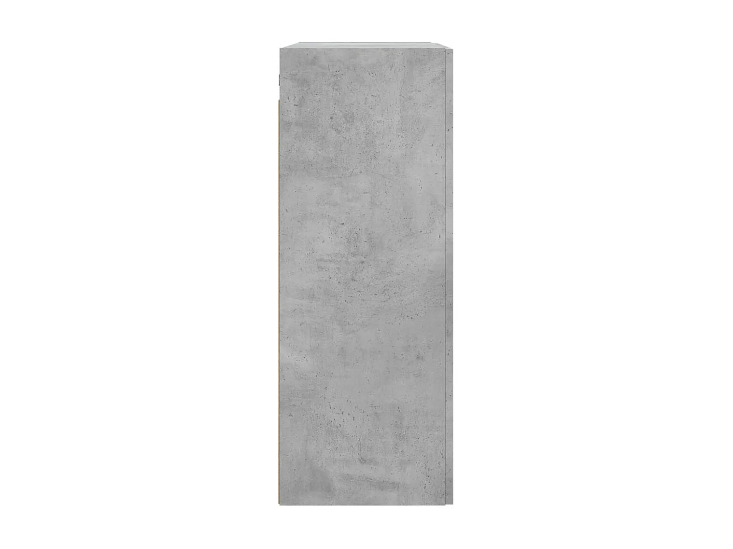 Armoires murales 2 pcs gris béton bois d'ingénierie