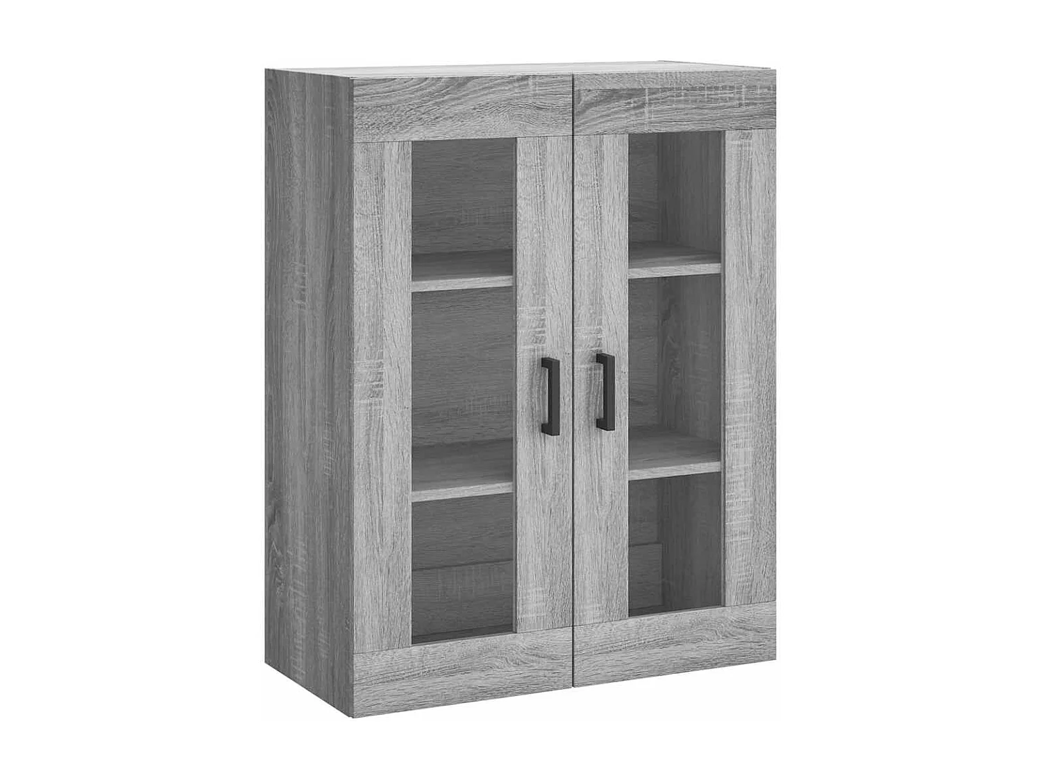 Armoire murale sonoma gris 69,5x34x90 cm