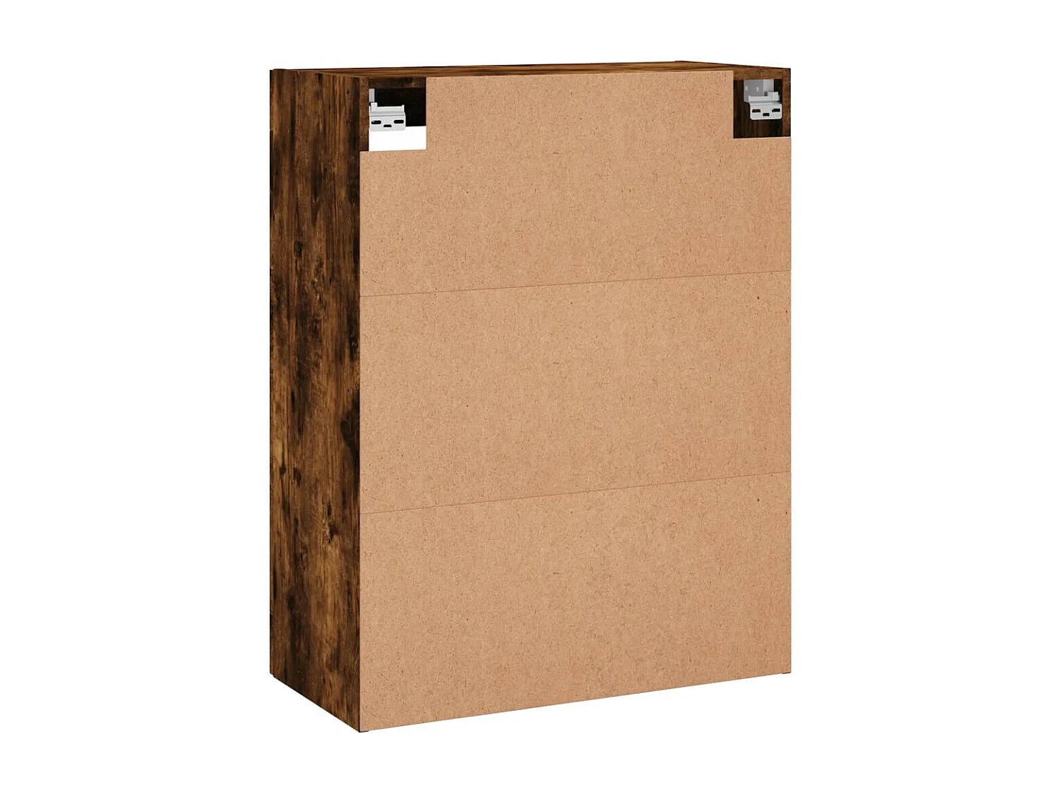 Armoire murale chêne fumé 69,5x34x90 cm