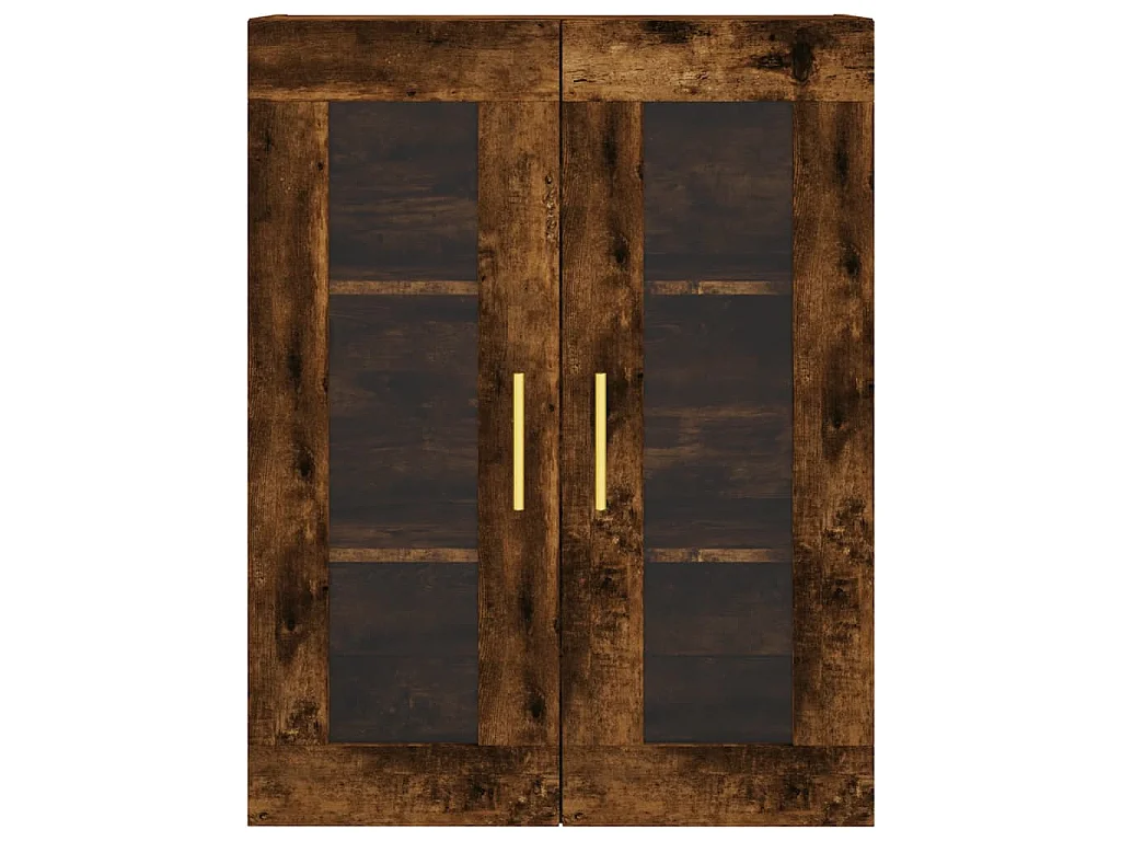 Mobile a Parete Rovere Fumo 69,5x34x90 cm